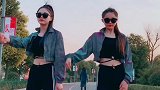 双胞胎小公举最美比芯舞，这身材真令人羡慕嫉妒