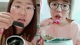 趣事精选，我就愿意吃夹心海苔呢