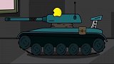 坦克世界动漫：变形战车怎么来了，小坦克临危不惧！
