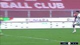 第50分钟热那亚球员皮亚察进球 热那亚1-1罗马