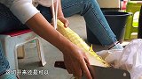 包立春煮笋，桃子姐炒茶，中午清炒一盘胡豆，比肉还香，真解馋