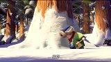 熊出没之雪岭熊风：雪地里明明就有脚印，光头强怎么找不到人呢？