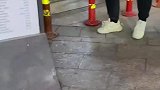 猫咪躺地上睡觉，人人已经是假的猫咪