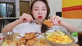 真的好吃，薯片炸鸡安排上#美食