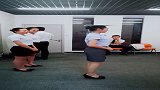 学校招飞测试，空姐最简单的基本功，你能做到吗