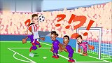 梦到欧冠捧杯？整条防线走神丢球 动画恶搞红军遭爆冷