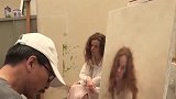 小哥画外国美女，这也太像了，真是厉害了