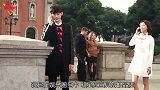 他的演技很认真