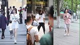 白T配小白裙，这应该是很多男生高中初恋的模样吧？