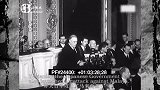 罗斯福在国会上演讲的珍贵录像，宣布对日宣战