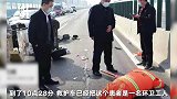 石家庄市长调研路上遇环卫工被撞，下一刻立即救援，大喊：挺住！