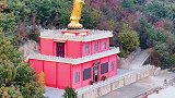 云台山房顶观音，见者好运！
