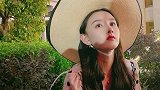 宋祖儿跟鹅杠上了，好可爱