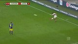 上半场补时第1分钟斯图加特球员卡巴克射门