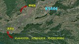K5464次列车（西安-韩城）三维路线图，全程219公里