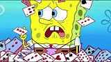 海绵宝宝：珊迪的纸牌塔被摧毁了