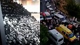 以色列一犹太教堂临时看台坍塌：数十人从顶层掉下 至少2人死亡