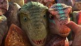 恐龙王：恐爪龙来饲养场抓小恐龙，有一只恐龙躲了起来！