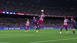 巴萨前场快打旋风再造威胁 库鸟禁区头槌被奥布拉克没收
