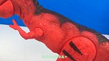 一只大恐龙与两个猎人