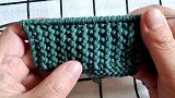 你会棒针编织美国大平针花型吗？简单易学，适合编织开衫外套毛衣