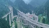 航拍贵州黔春立交，这个角度看太复杂了，一道独特的风景线！