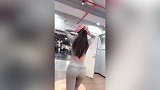 健身女郎性感集锦来袭！紧身裤勾勒出美腿翘臀