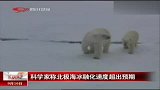 科学家称北极海冰融化速度超出预期