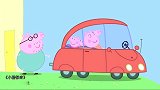 儿童益智：佩奇家换新车了，还是由猪爸爸亲自开，没开多久就坏了