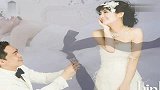 [明星潮流]Selina与阿中甜蜜婚纱照和喜帖曝光