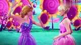 芭比：仙子们看到希望，她们开心地又唱又跳，公主有点不知所措