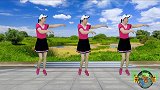 流行热播广场舞《草原上的小阿妹》舞步轻松欢快，好看好学好听
