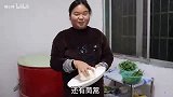 好好吃饭了，胖妹自制韭菜鸡蛋盒子