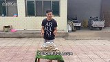 小伙收获绝版“布达拉宫”，玉化千层搭配白色主峰，真是太罕见了