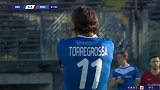 第2分钟布雷西亚球员托雷格罗萨射门 - 打偏