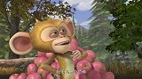 熊出没：隔壁森林来了一只猴子，为了拿到食物，要和吉吉比赛了