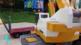 吊车、卡车、工程车一起出动！最后结果是这样？你们知道吗？
