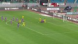 呼和浩特前场绝佳任意球 惊心动魄30秒三脚射门空门不进