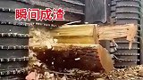 木材粉碎机器，直接成渣