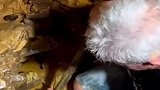 男子孔洞探险，竟发现规整矿石