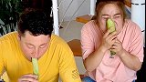 老婆就是这么削皮的,