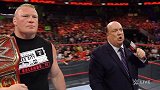 WWE-17年-RAW第1245期：莱斯纳欲挑战罗门 斯特劳曼出场阻拦-花絮
