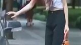 小姐姐这一脚霸气