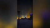 好看！漠河现罕见寒夜光柱