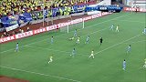 中国足协杯-17赛季-淘汰赛-14决赛次回合-第68分钟射门 申鑫边路进攻套路深 比罗比罗门前抢点铲射高出-花絮