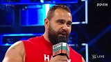 WWE-18年-SD第985期：单打赛 AJ斯泰尔斯VS英格里斯集锦-精华