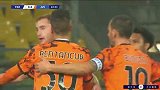第23分钟尤文图斯球员库卢塞夫斯基进球 帕尔马0-1尤文图斯