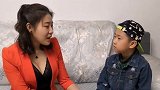 儿子要当演员妈妈让他演爸爸，熊孩子接下来的举动简直绝了！