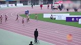 全国田径冠军赛女子200米 黑龙江选手23秒37赛季最佳夺冠