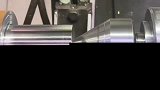 零距离观察钢柱削薄过程
